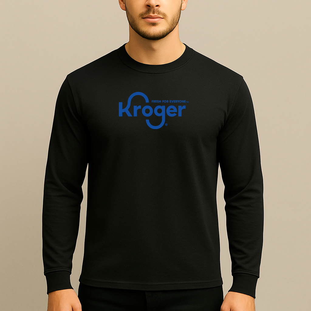 Men's Kroger Logo Long Sleeve T-Shirt
