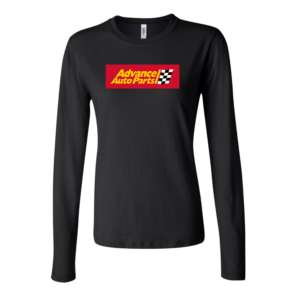 BELLA CANVAS Women’s Advance Auto Parts Logo Jersey Long Sleeve Tee