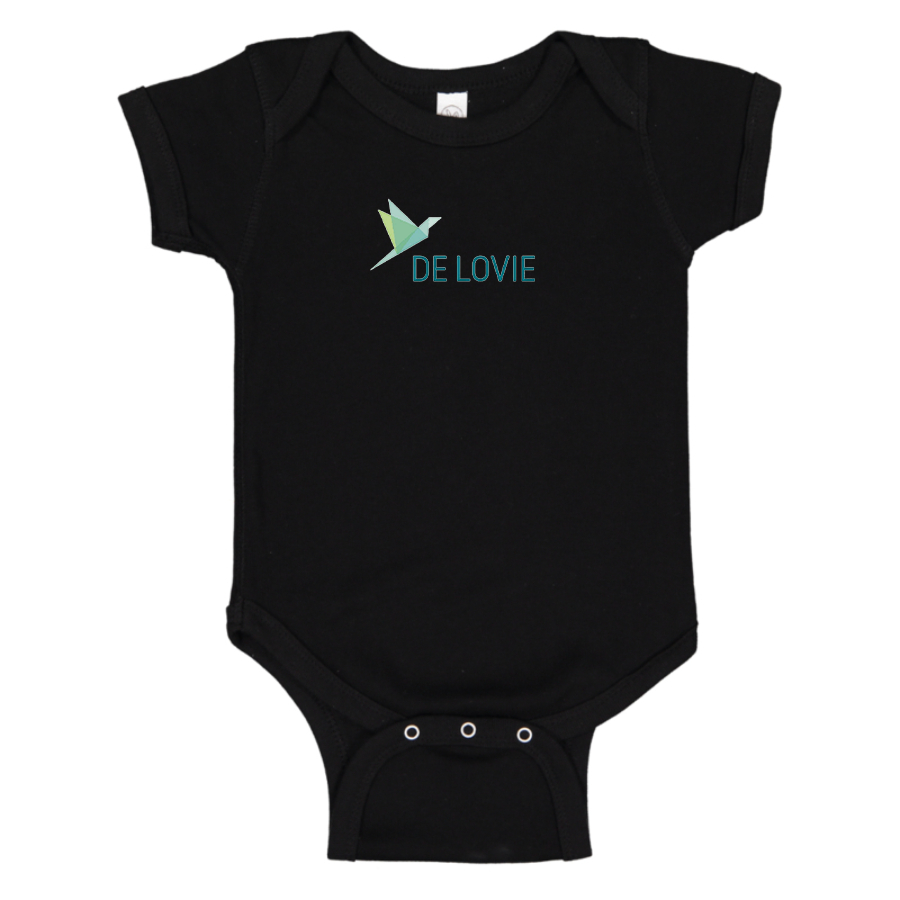 De Lovie Logo Baby Romper Onesie