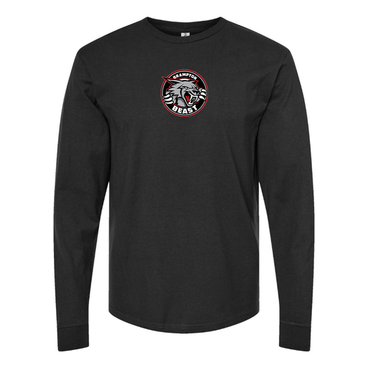 Youth Brampton Beast Logo Cotton Long Sleeve T-Shirt