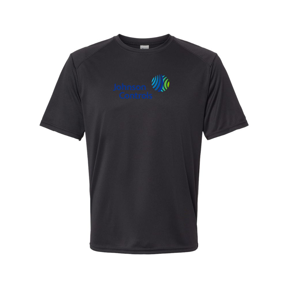 Men's Johnson-Controls Logo Polyester T-Shirt