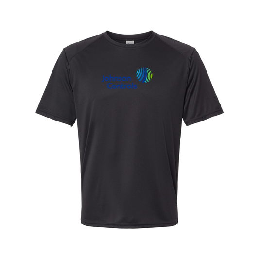 Men's Johnson-Controls Logo Polyester T-Shirt