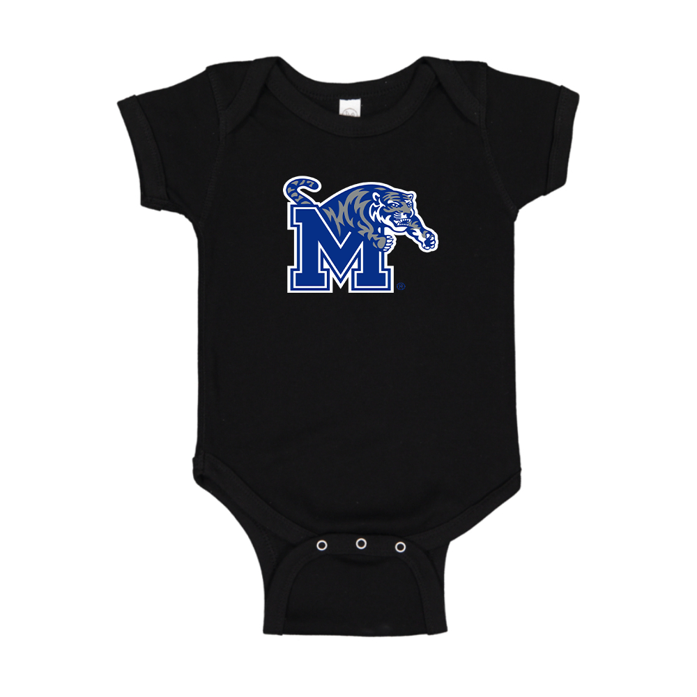 Memphis Tigers Logo Baby Romper Onesie