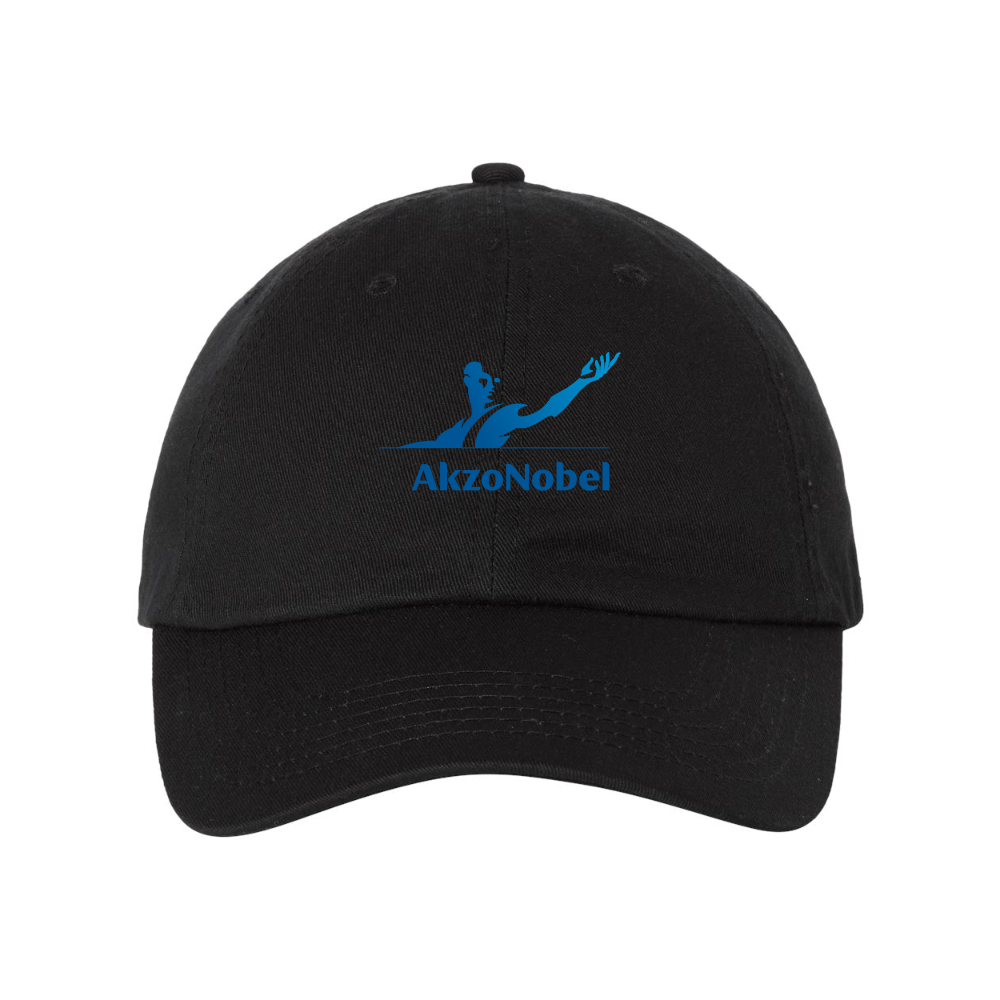 AkzoNobel Logo  Valucap Adult Bio-Washed Classic Dad Hat