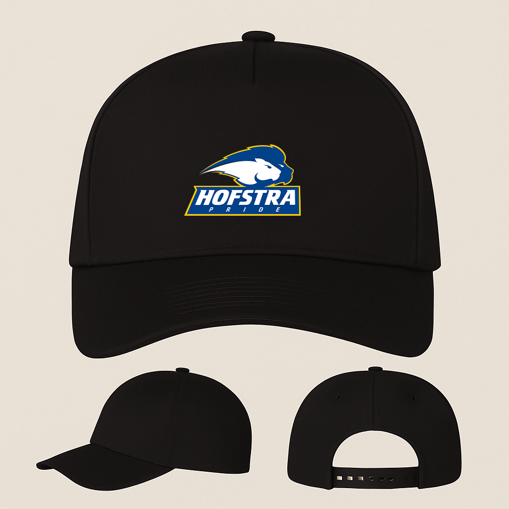 Hofstra Pride Logo Five Panel Twill Snapback Cap