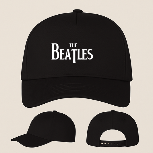 The Beatles Music Five Panel Twill Snapback Cap