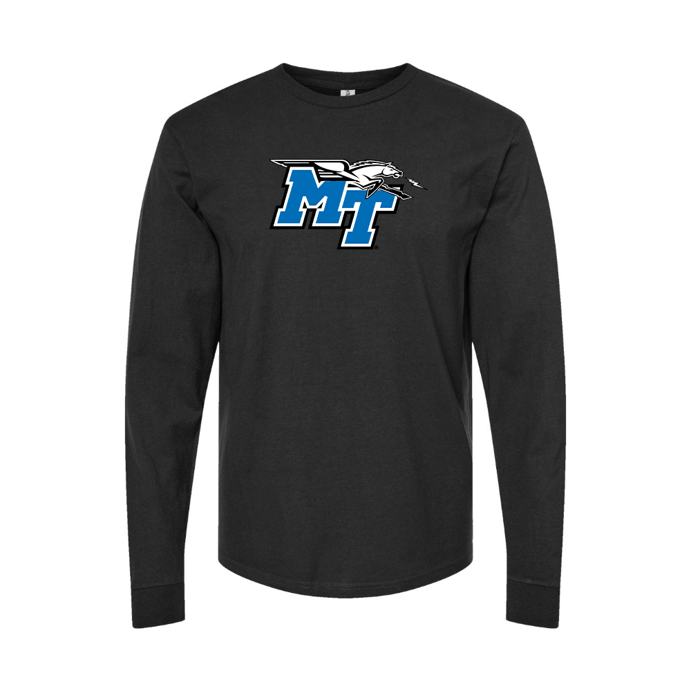 Men's Middle Tennessee Blue Raiders LogoLong Sleeve T-Shirt