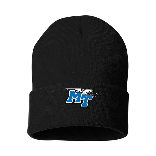 Middle Tennessee Blue Raiders Logo Beanie Hat