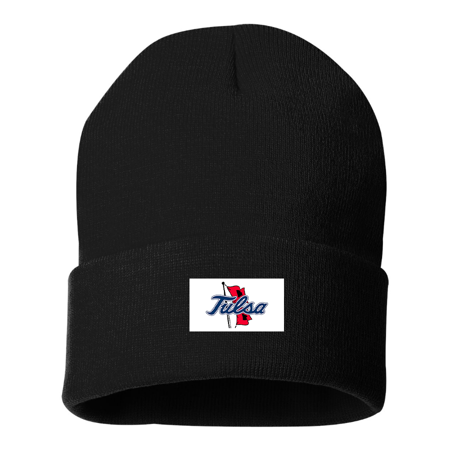 Tulsa Golden Hurricane Logo Beanie Hat
