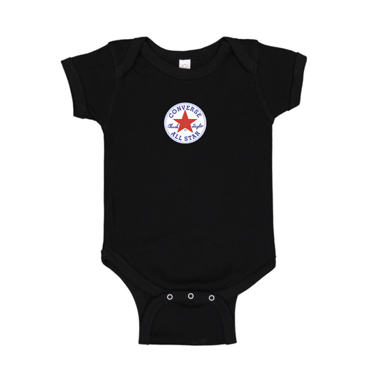Chuck Taylor All Star Logo Baby Romper Onesie