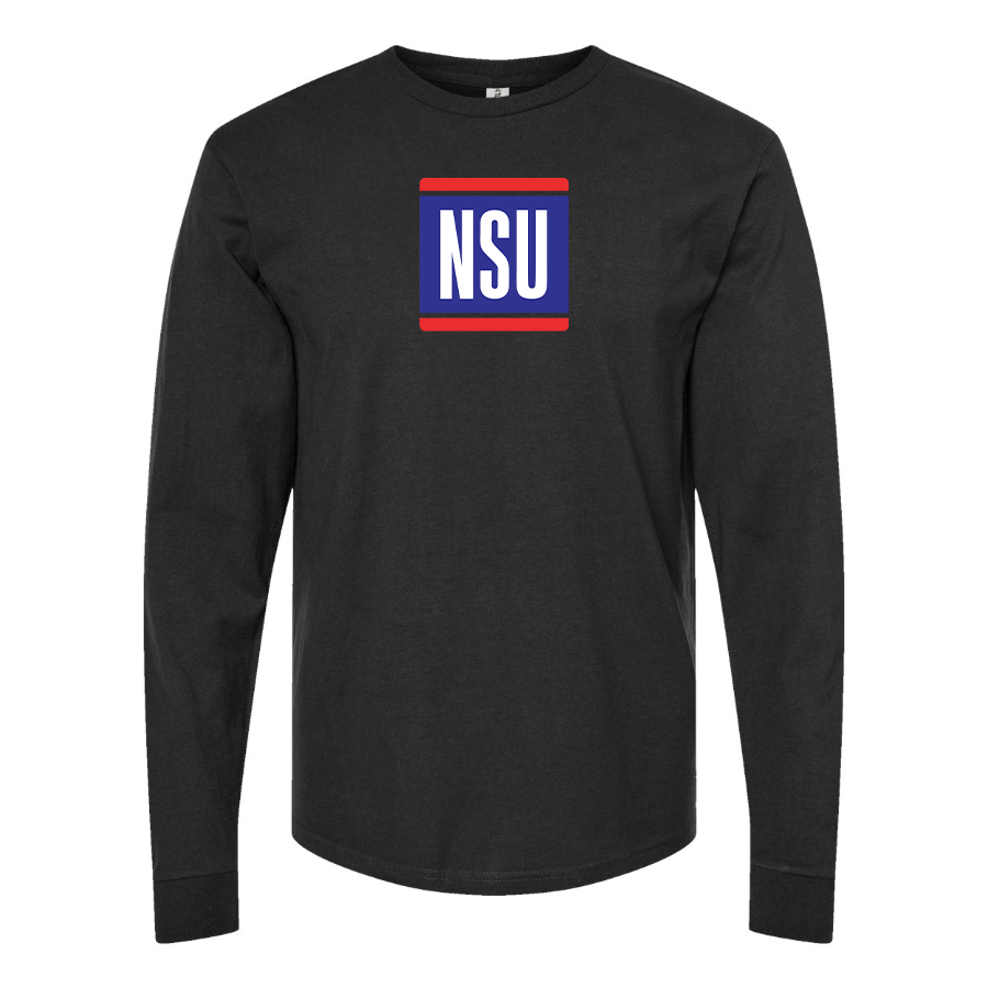 Youth NSU Logo Cotton Long Sleeve T-Shirt
