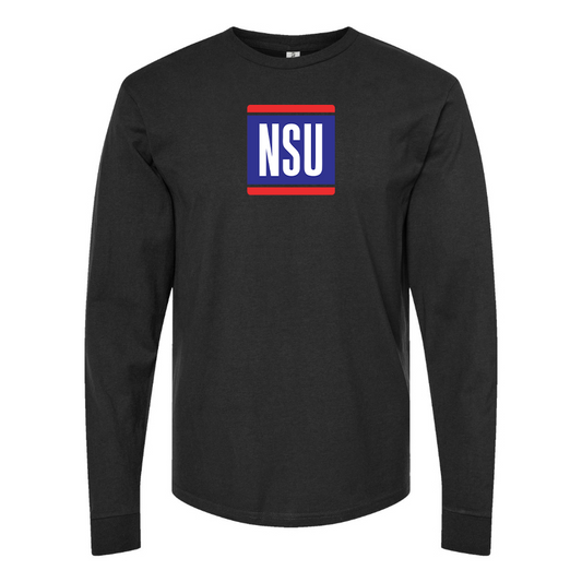 Youth NSU Logo Cotton Long Sleeve T-Shirt