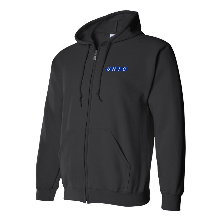 Men's Unic Logo Zipper Hoodie