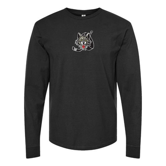 Men's Chicago Wolves Logo Long Sleeve T-Shirt