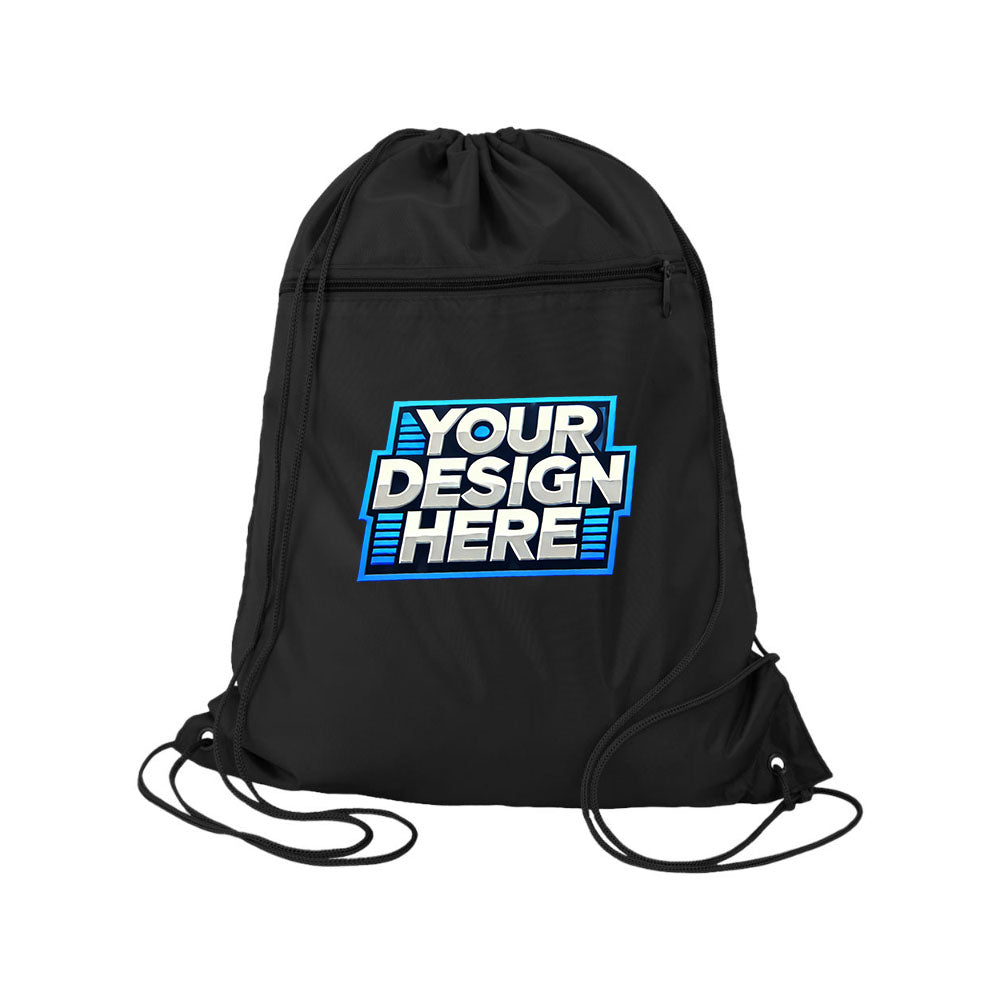 Customize - Q-Tees - Polyester Cinchpack - Q135200