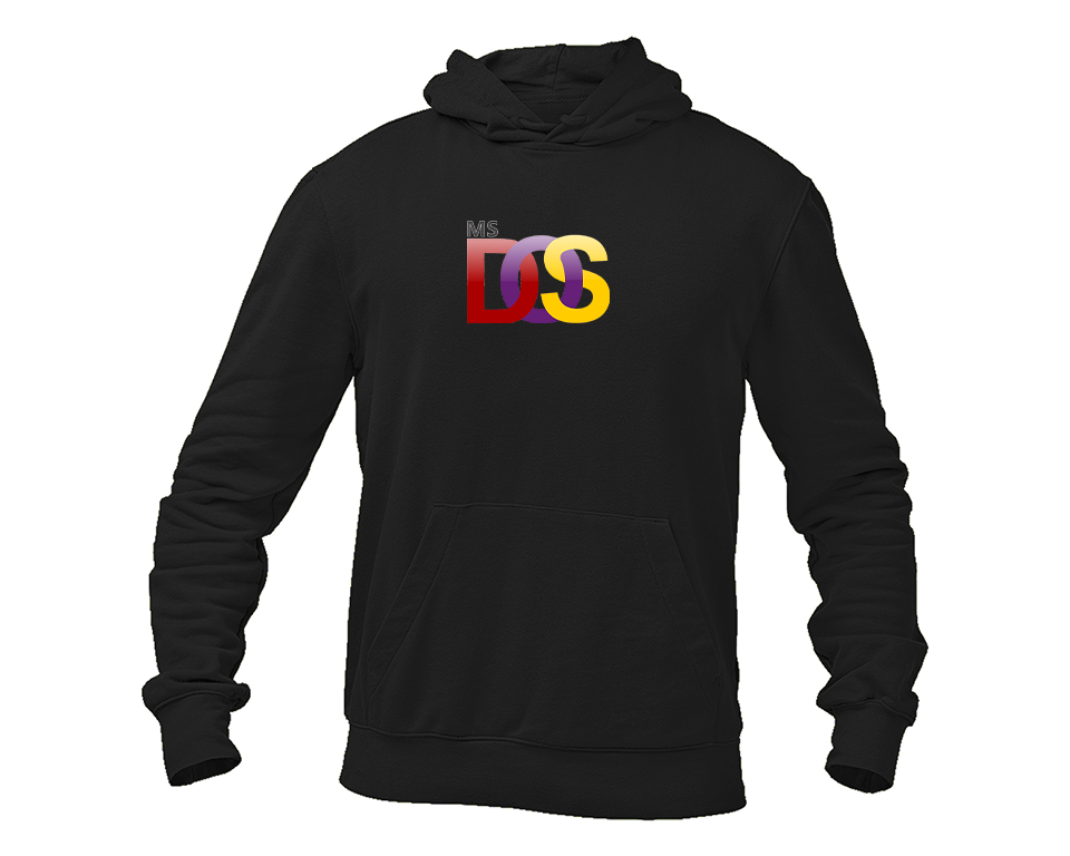 Men's MS DOS Logo  Pullover Hoodie