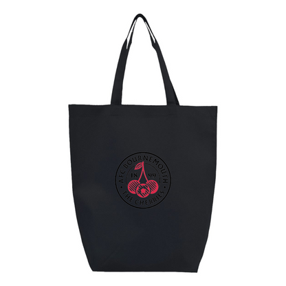 AFC Bournemouth Soccer Logo Q-Tees Non-Woven Gusset Bottom Tote