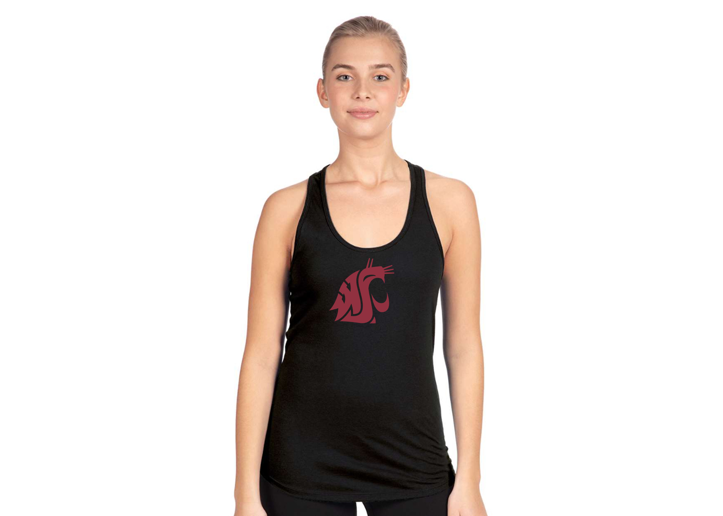 Women's Washington State Cougars Next Level Ideal Racerback Tank