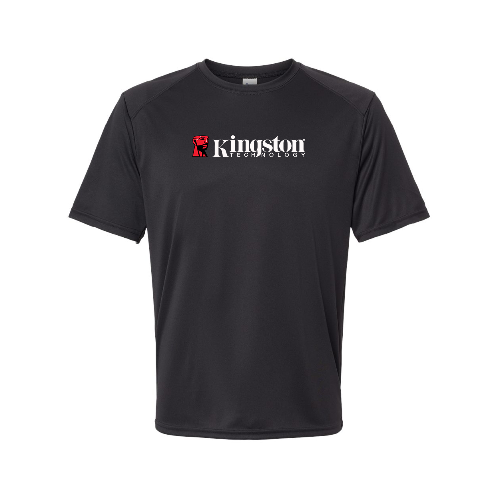 Men's Kingston Logo Polyester T-Shirt