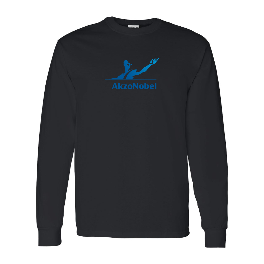 Men's AkzoNobel Logo Gildan Heavy Cotton Long Sleeve T-Shirt