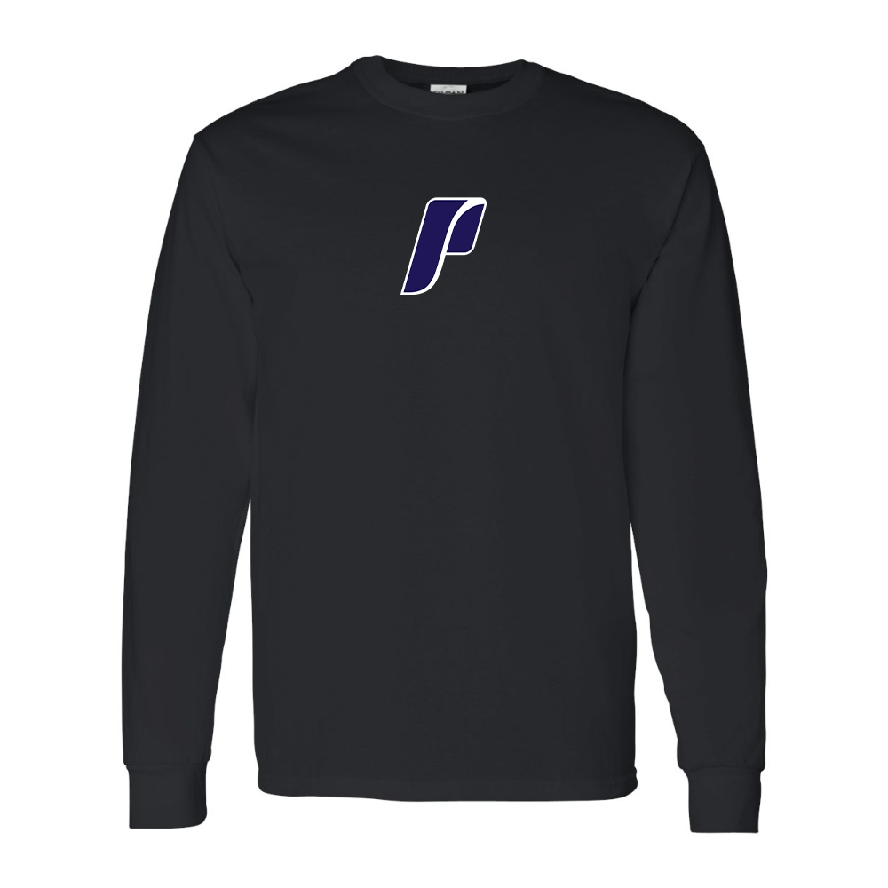 Men's Portland Pilots Logo Gildan Heavy Cotton Long Sleeve T-Shirt