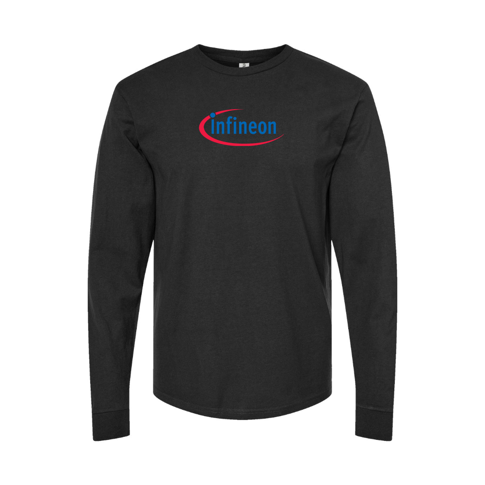 Youth Infineon Logo Cotton Long Sleeve T-Shirt