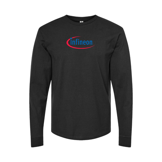 Youth Infineon Logo Cotton Long Sleeve T-Shirt