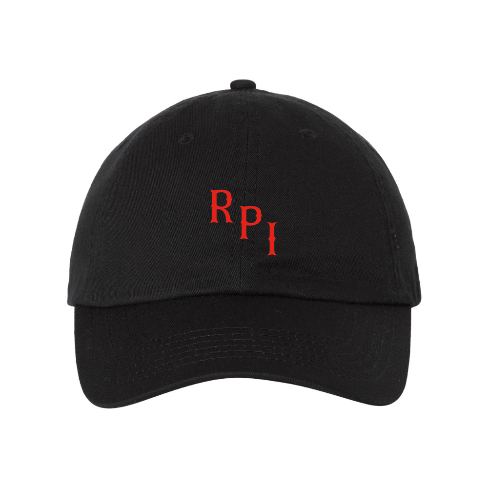 RPI Engineers Logo  Valucap Adult Bio-Washed Classic Dad Hat