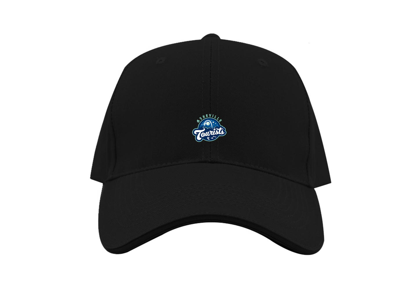 Asheville Tourists Logo Dad Baseball Cap Hat