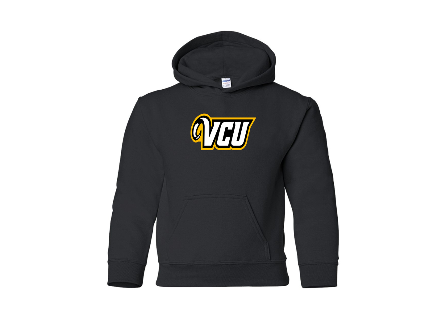 Youth Virginia Commonwealth Rams Gildan Heavy Blend  Hooded Sweatshirt