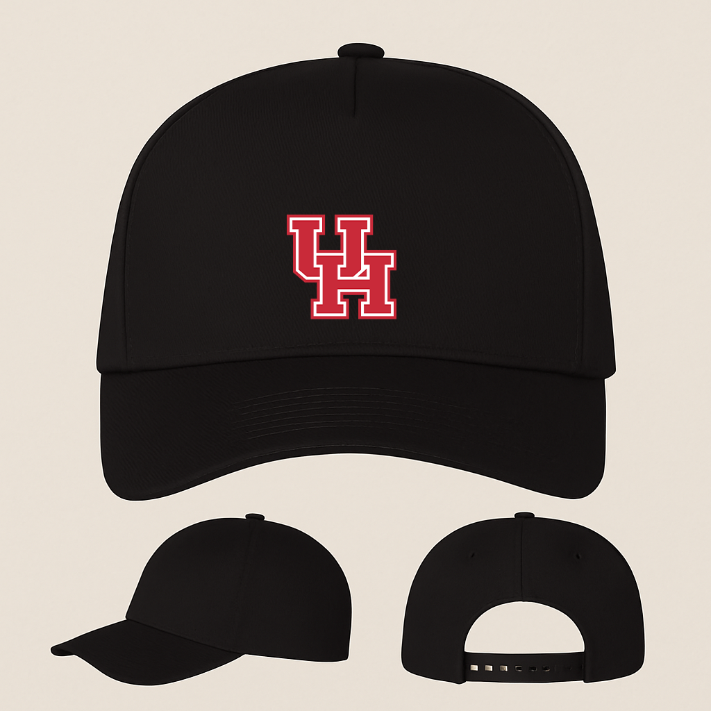 Houston Cougars Logo Five Panel Twill Snapback Cap
