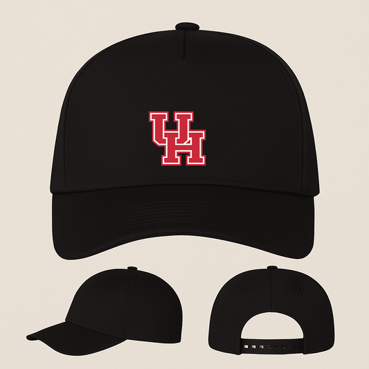 Houston Cougars Logo Five Panel Twill Snapback Cap