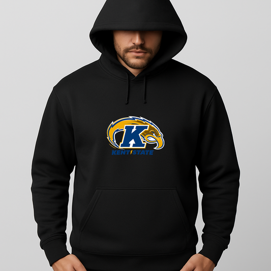 Men's Kent State Golden Flashes Logo Pullover Hoodie