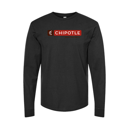 Youth Chipotle Logo Cotton Long Sleeve T-Shirt