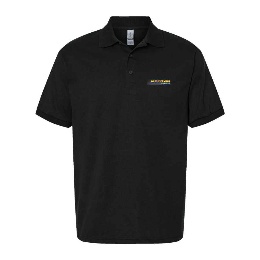 Men's Motown the Musical Logo Dry Blend Polo