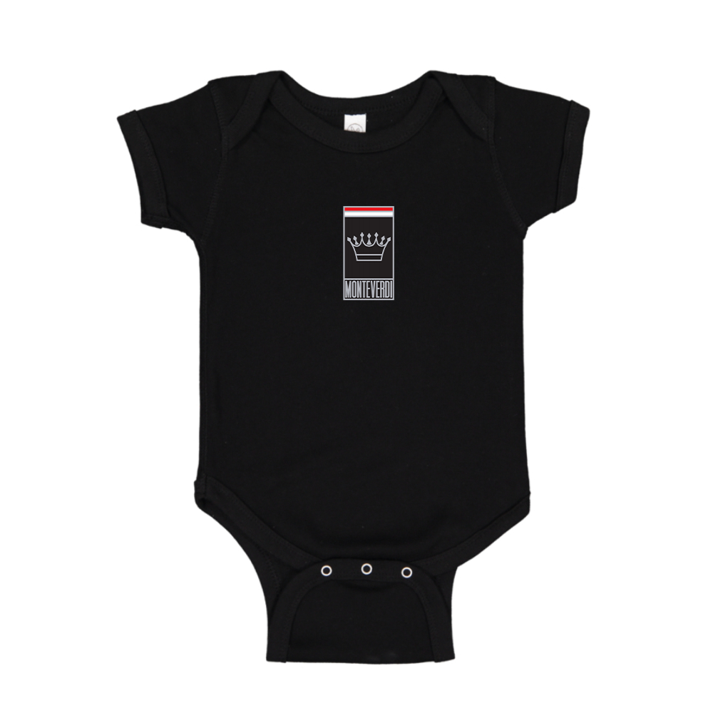 Monteverdi Logo Baby Romper Onesie