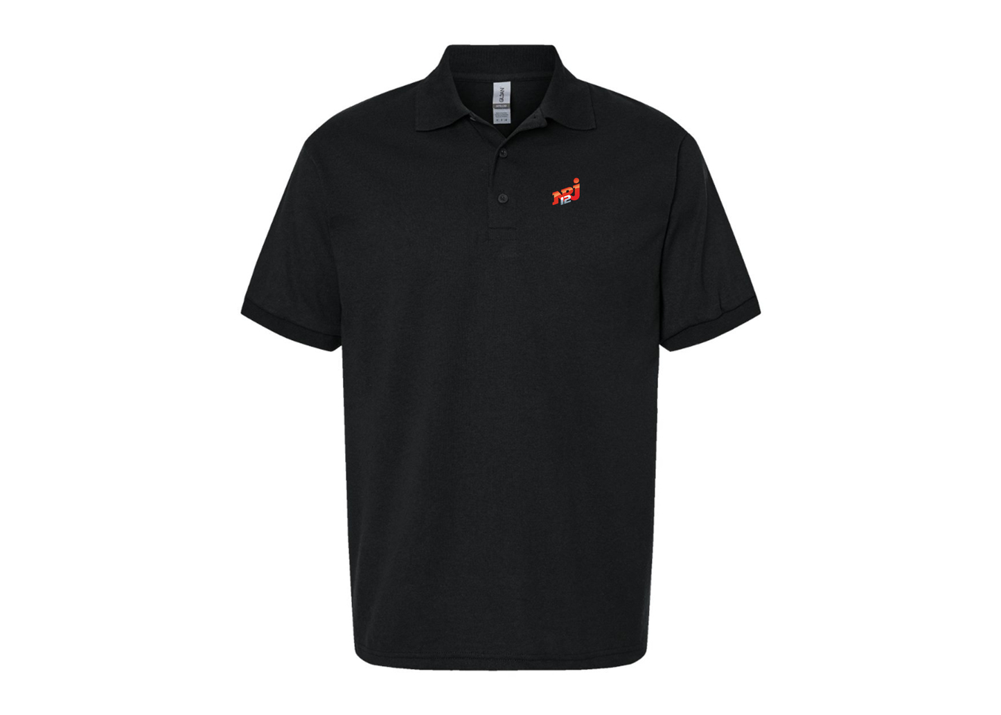 Men's NRJ 12 Logo Gildan Dry Blend Jersey Polo