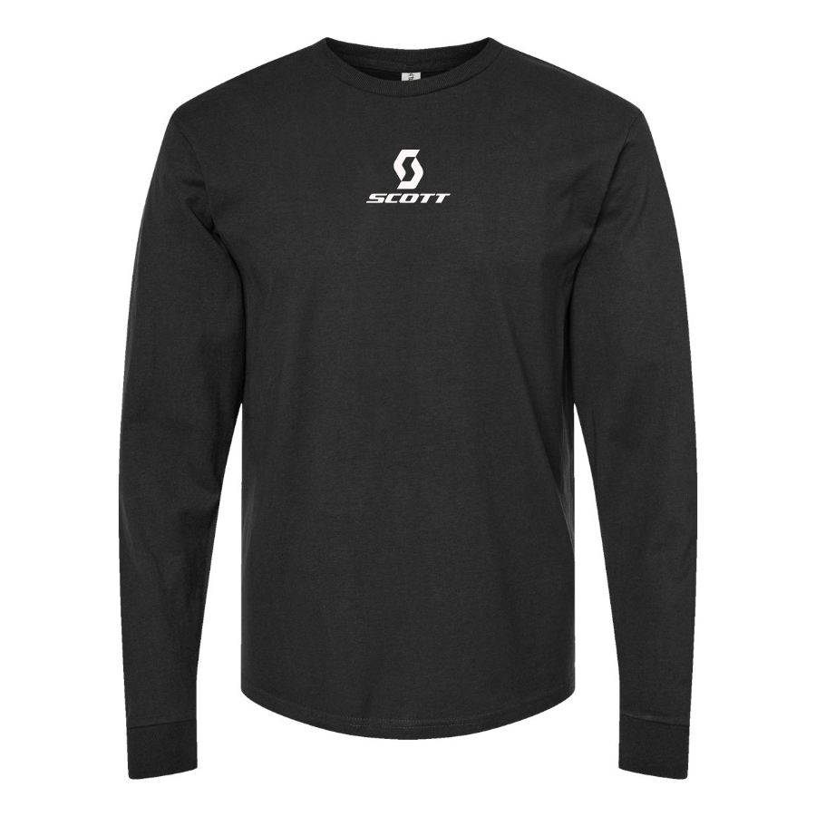 Youth Scott Logo Cotton Long Sleeve T-Shirt