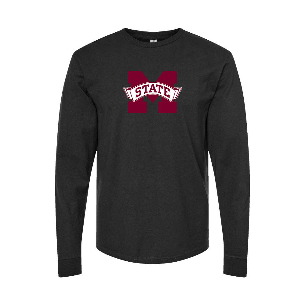Men's Mississippi State Bulldogs Logo Long Sleeve T-Shirt