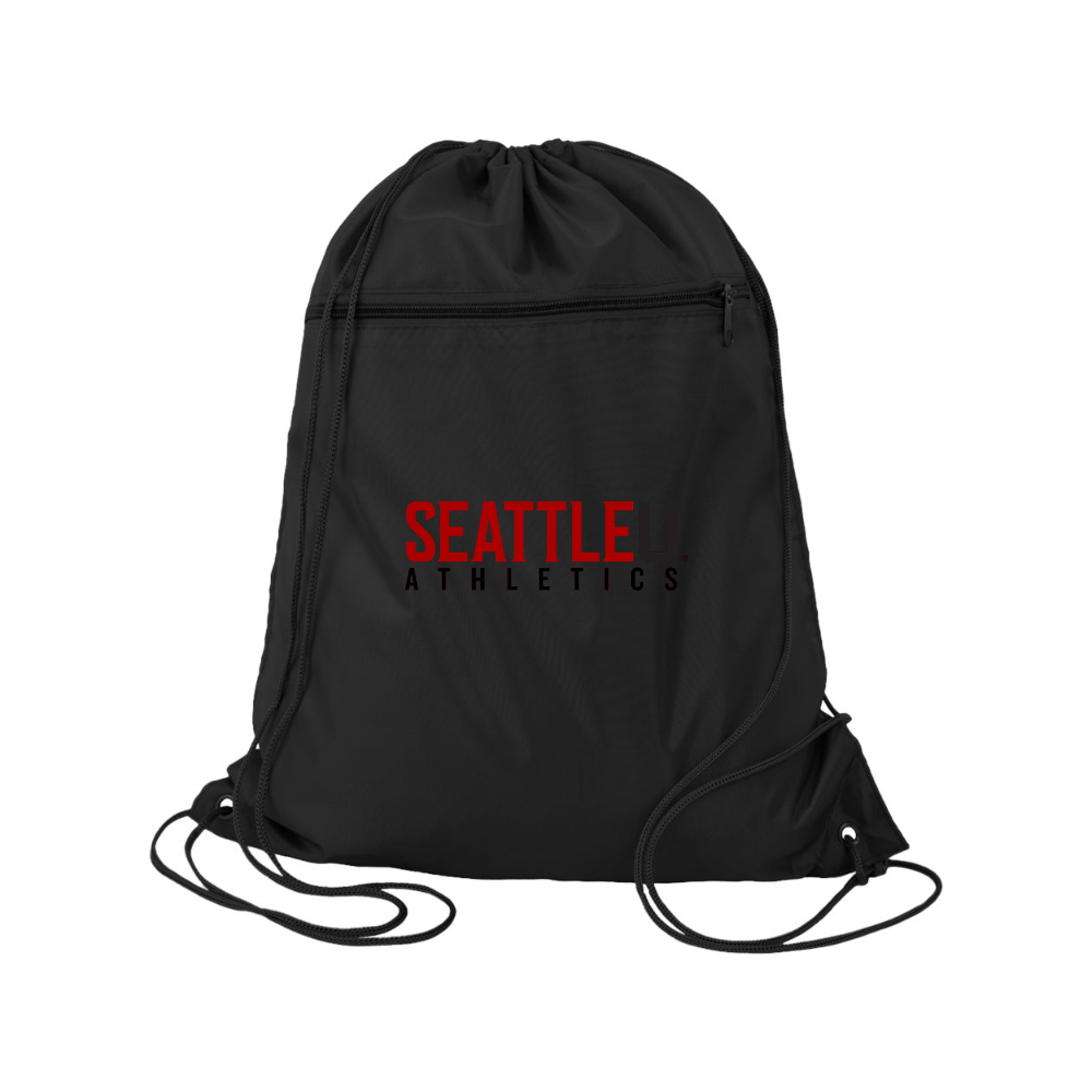Seattle Redhawks Logo Q-Tees - Polyester Cinchpack