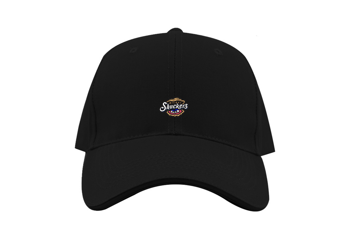 Biloxi Shuckers Logo Dad Baseball Cap Hat