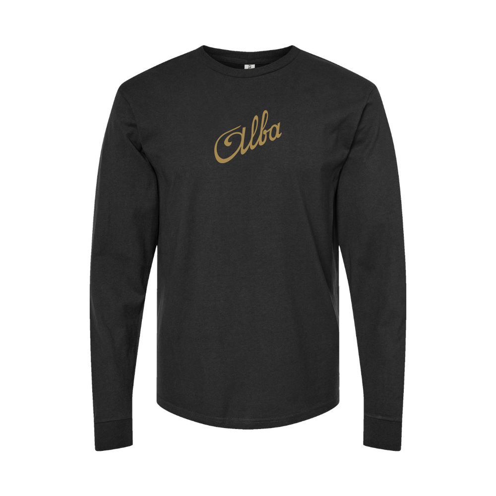 Youth Automobiles Alba Logo Cotton Long Sleeve T-Shirt