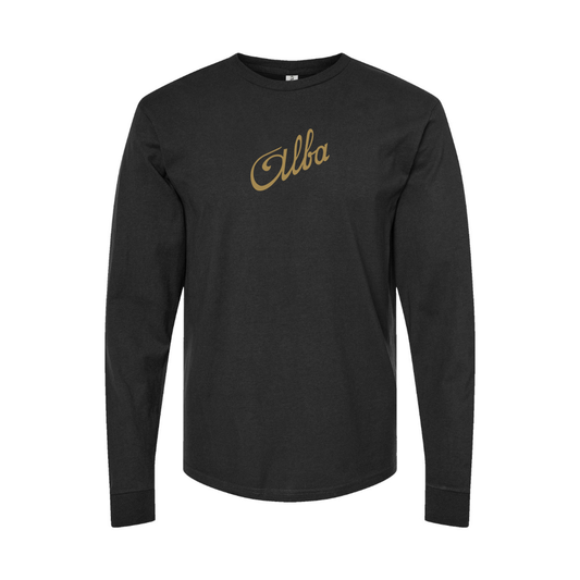 Youth Automobiles Alba Logo Cotton Long Sleeve T-Shirt