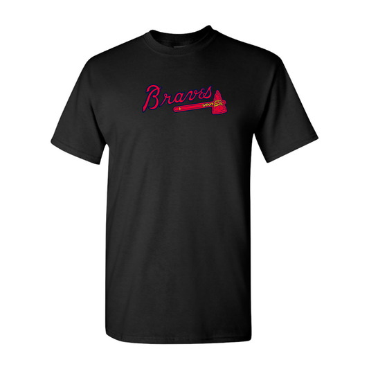 Men's Atlanta Braves Logo Cotton T-Shirt