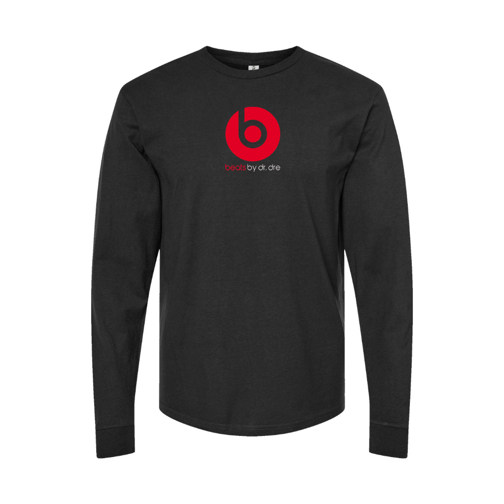 Youth Beats-by Dre Logo Cotton Long Sleeve T-Shirt