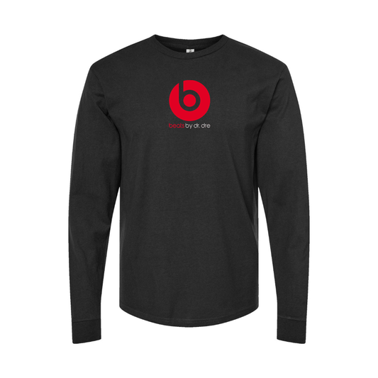Youth Beats-by Dre Logo Cotton Long Sleeve T-Shirt
