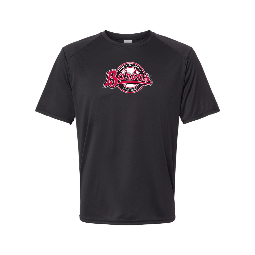 Men's Birmingham Barons Logo Polyester T-Shirt