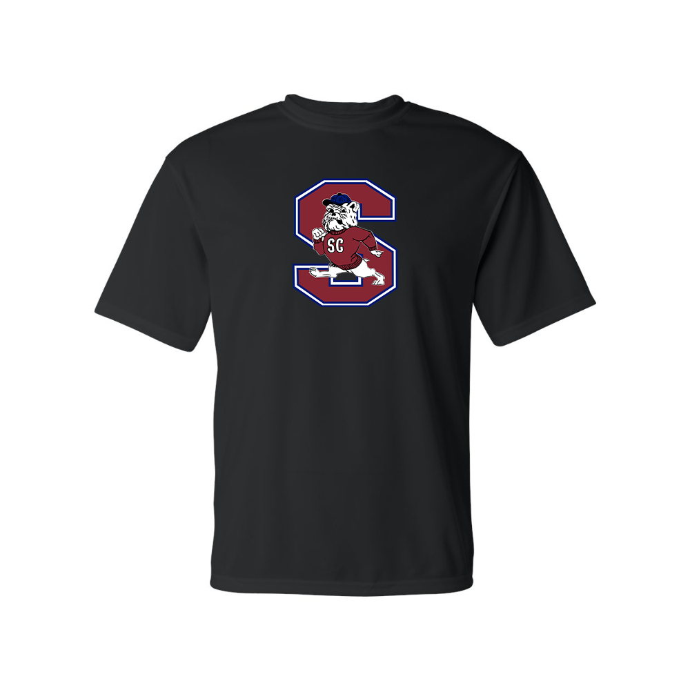 Men's South Carolina State Bulldogs Logo Polyester T-Shirt