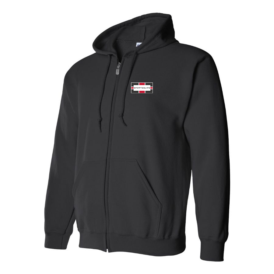 Men's Sportequipe Logo Zipper Hoodie