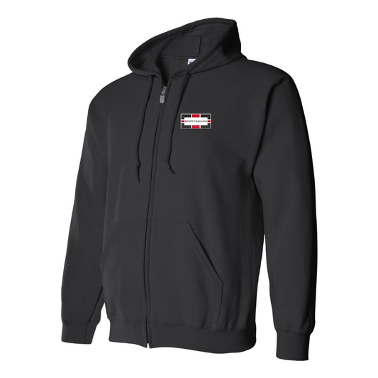 Men's Sportequipe Logo Zipper Hoodie